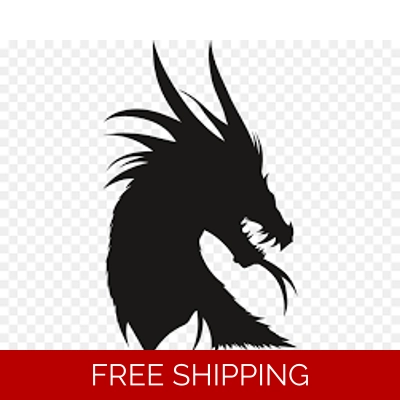 Mythical Dragon head Die Cut Vinyl Decal sticker Mythical Dragon head Die Cut Vinyl Decal sticker
